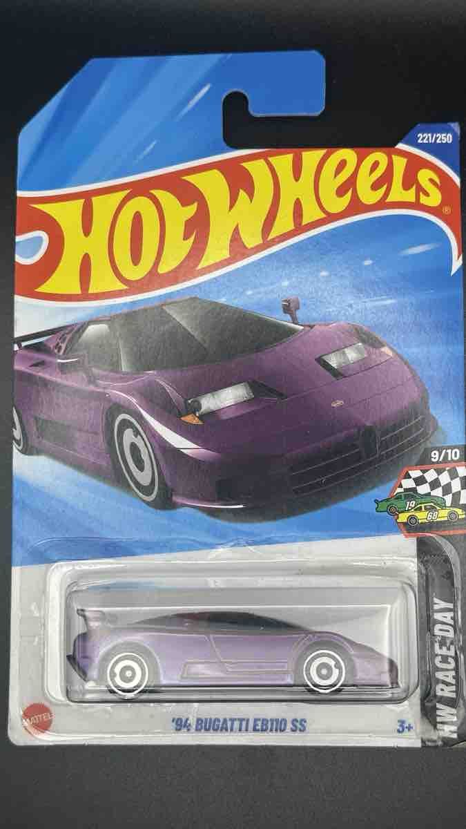 Hot Wheels Modellini d'auto: Hot Wheels '94 Bugatti EB110 SS neu im Blister – Usato da Niederlenz venduto da CHAUsHypeWorld