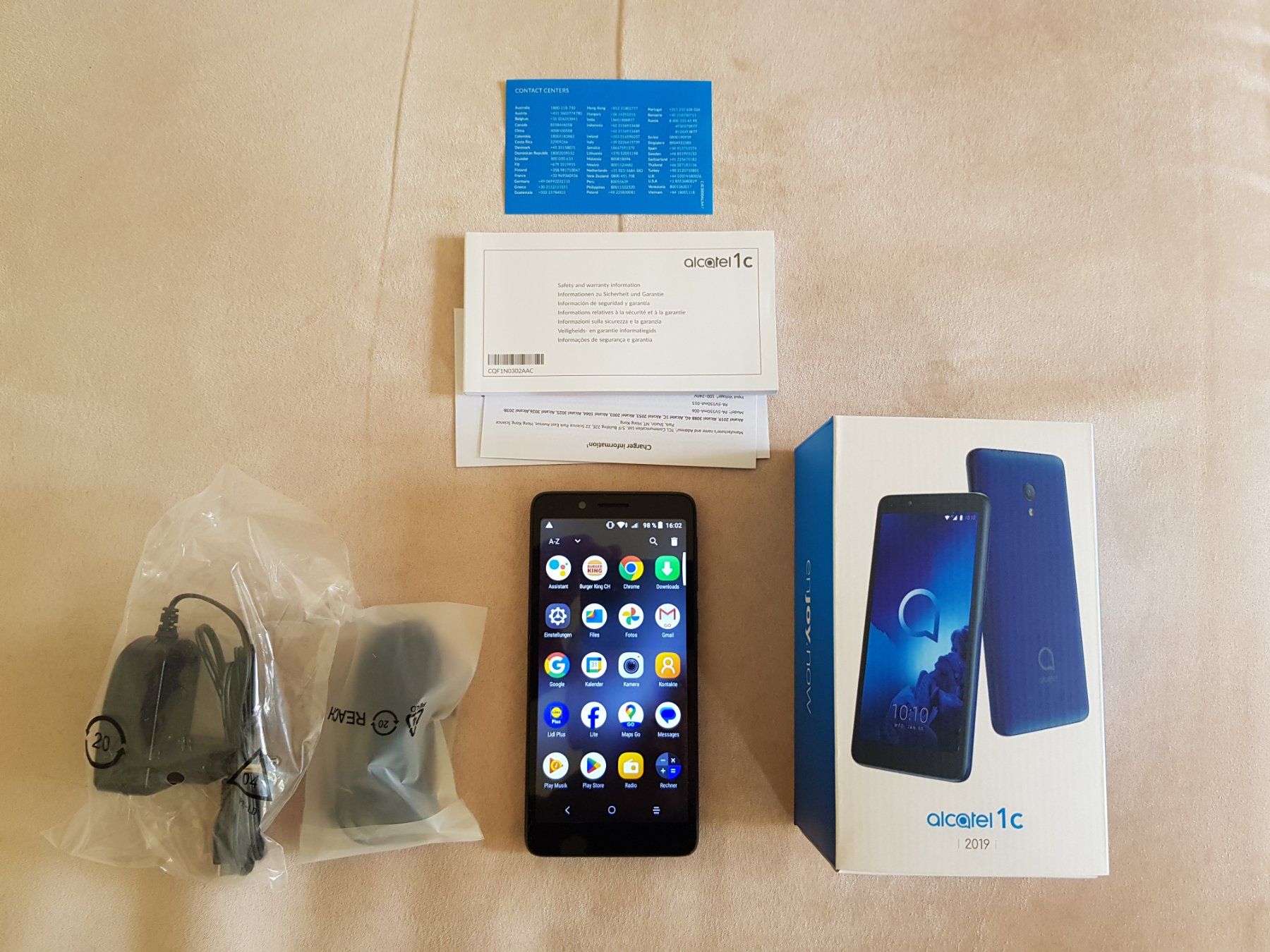Alcatel Telefoni cellulari / Smartphones: Smartphone Alcatel C1, Dual SIM, Topzustand – Usato da Adliswil venduto da Gobinda