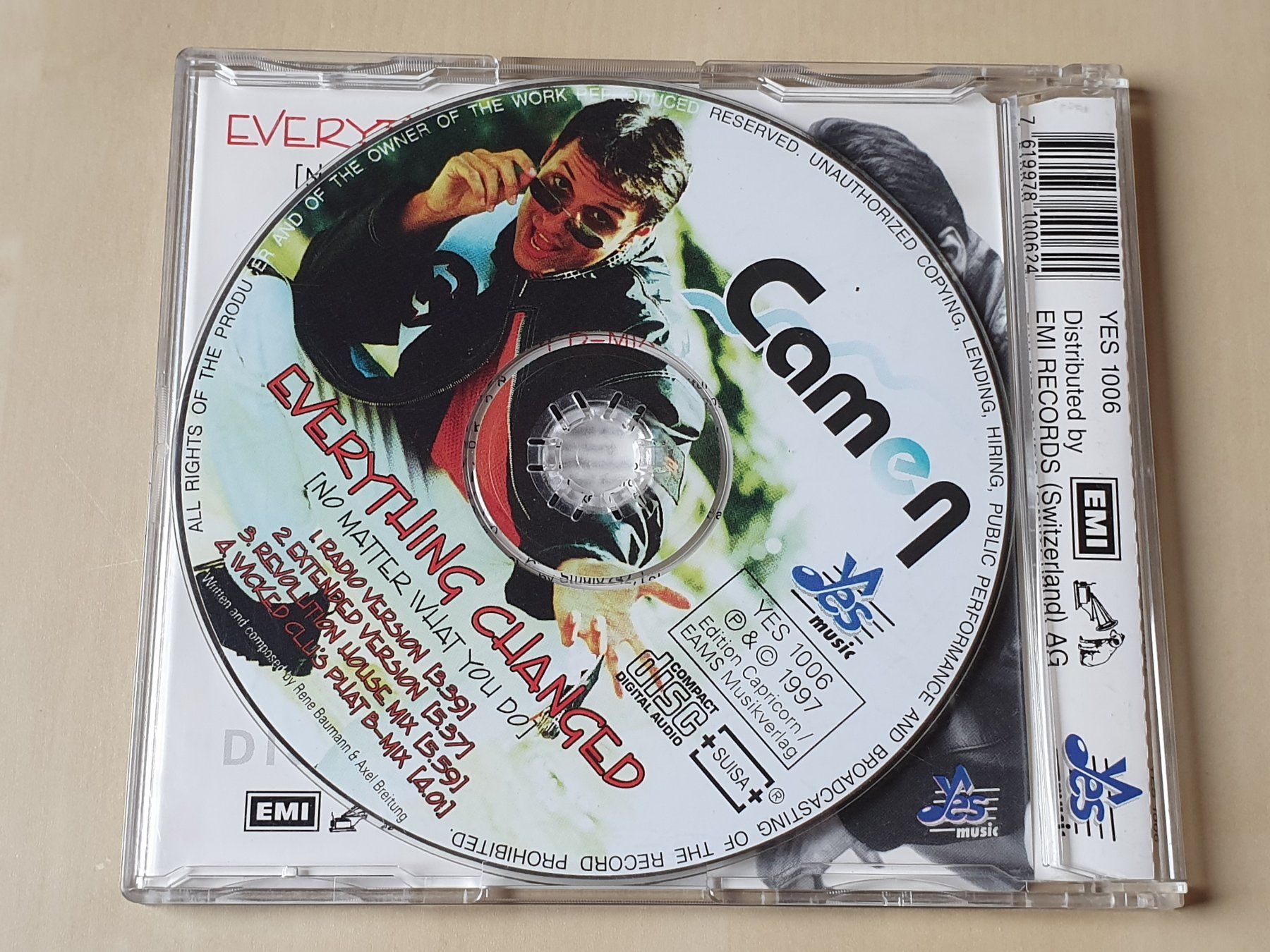 CDs: Camen everything changed – D'occasion à Stansstad par collectorsshop 1