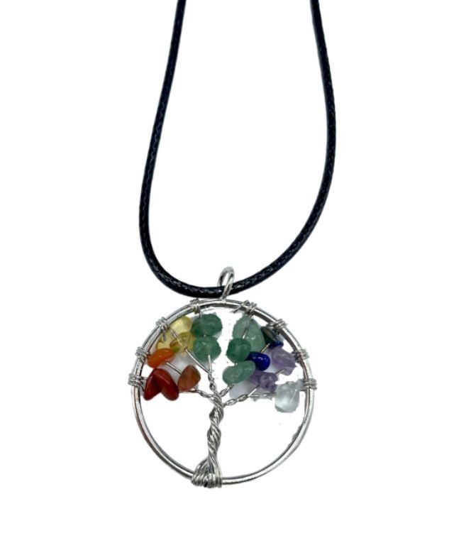 Minerali & Pietre curative: Baum des Lebens Anhänger – Chakra – Nuovo e nell'imballaggio originale da Winterthur venduto da LukasMineralienOase