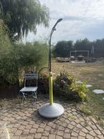 Garten Solardusche mit Fuss und Brause