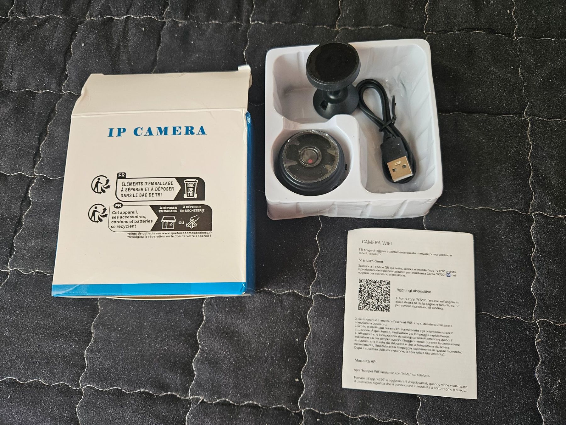 Webcams: Minikamera HD WIFI APP - micro SD IR – Neuf (Voir description) à Reitnau par blue52
