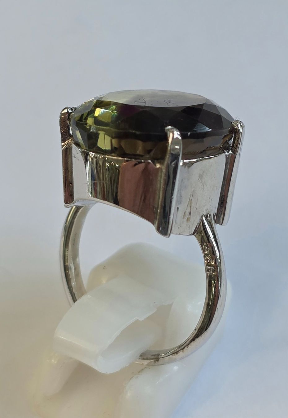 Ringe: Ring mit Rauchquarz oval Silber 925 Grösse 56 – Neu (gemäss Beschreibung) aus Zürich von ben_mn5h 3