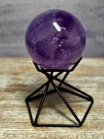 Helle Hochwertige Amethyst Kugel B 42mm 110g