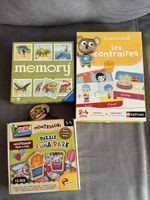 Lot de 3 jeux Nathan, Ravensburger, Lisciani