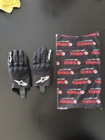 Motorradhandschuhe (Alpinestar) und  gratis Halstuch 🧤💨🏁