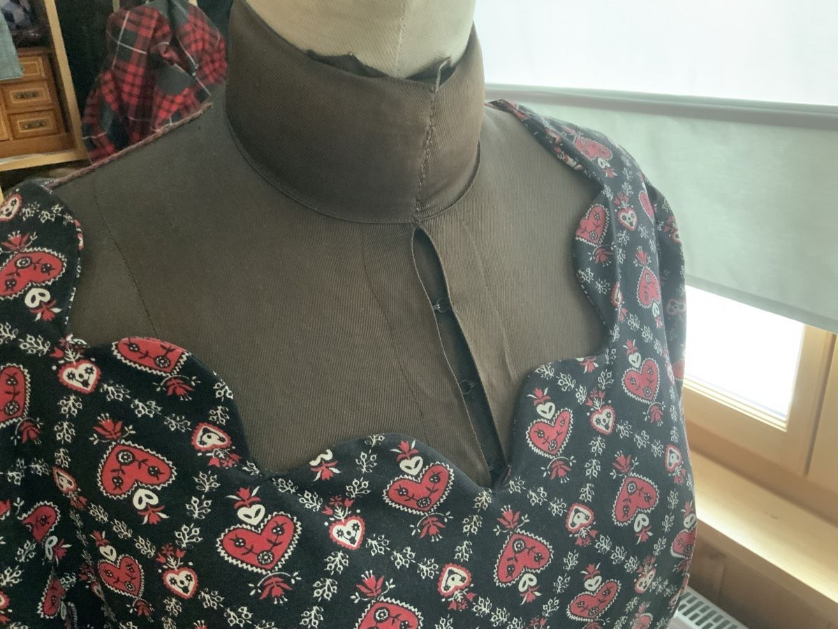 Vestiti: Vintage Kleid 50er Jahre – Usato da Nesslau venduto da Giga257 6