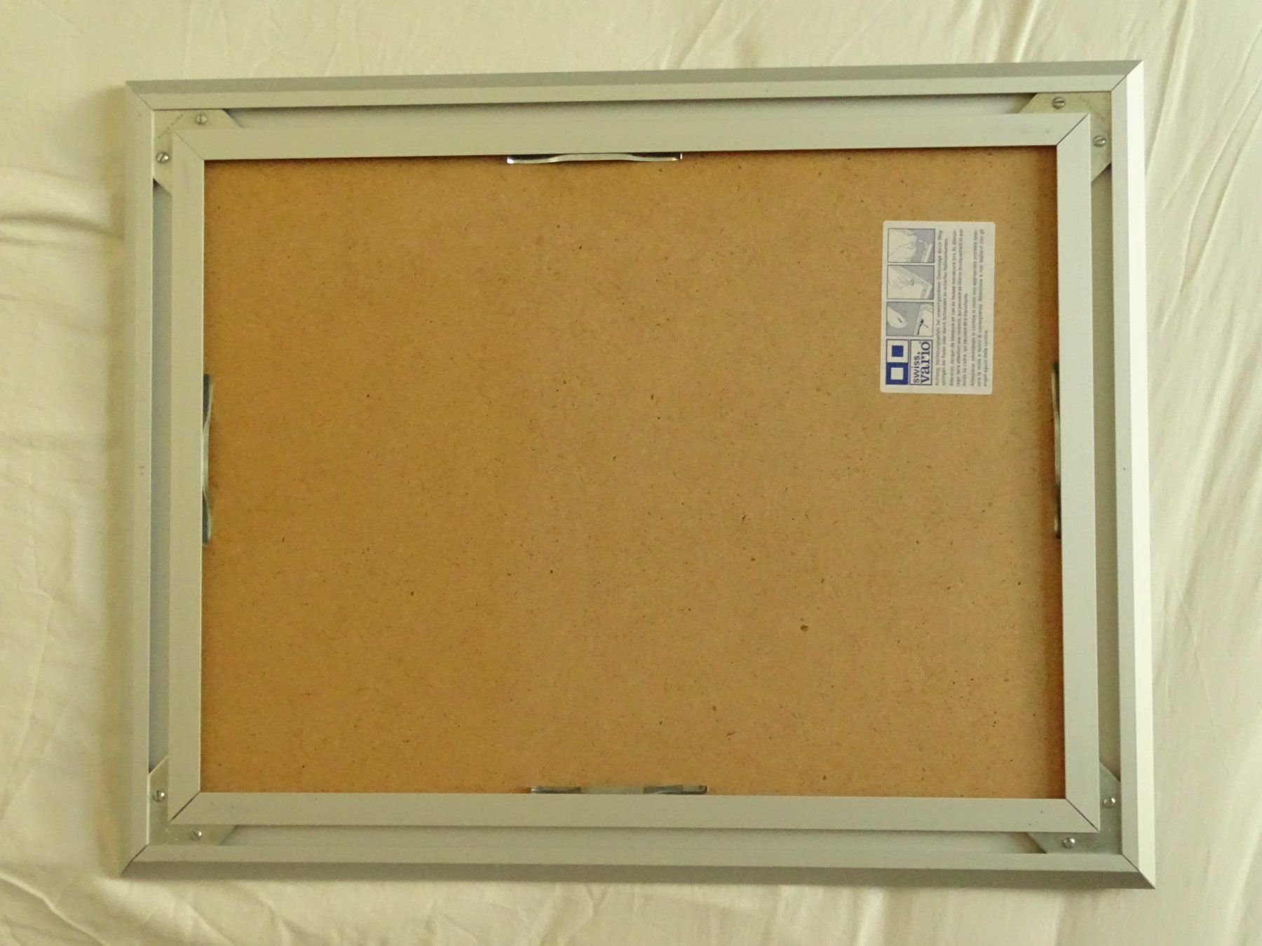 Cadres de tableaux: Zwei Bilderrahmen Aluminium ca. 37x47cm – D'occasion à Hirzel par Musicman03 2