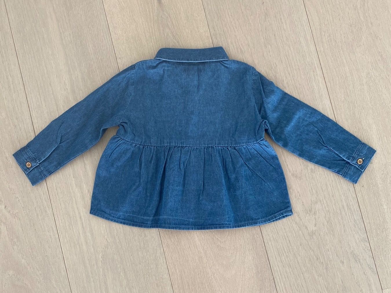 Camicette, T-shirt & Top: Bluse (Jeans) vertbaudet 86cm/2ans – Usato da Hofstetten SO venduto da ani_55wx 1