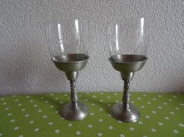 Windlicht Zinnständer