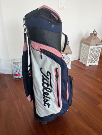Damen Golfbag Titleist pink/blau/weiss