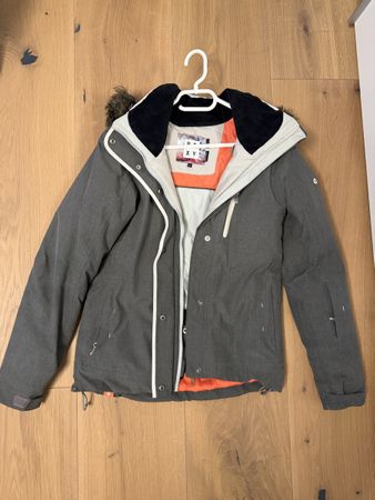 Roxy Ski-/Snowboardjacke, Gr. M, Grau, sehr guter Zustand