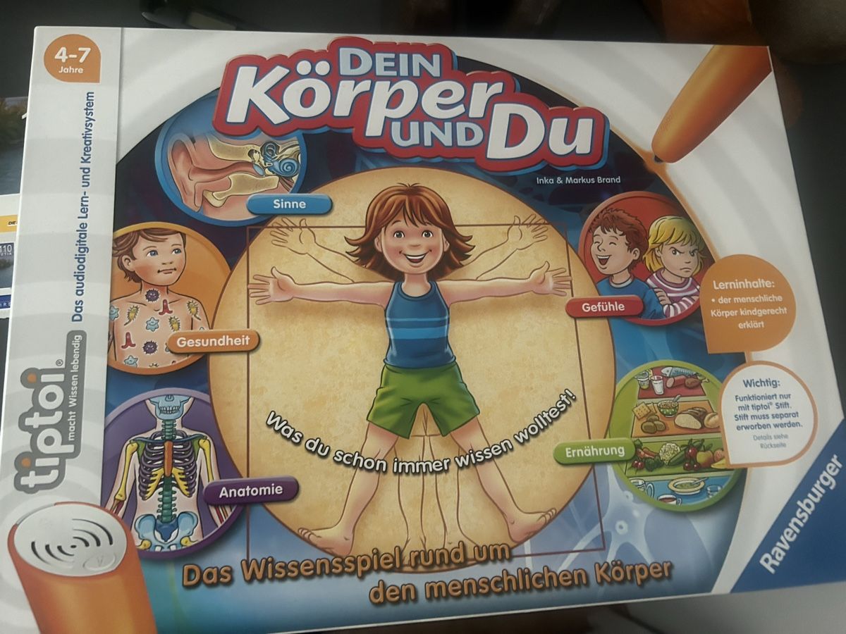 Ravensburger Giochi: Tiptoi Dein Körper und Du – Nuovo (secondo la descrizione) da Leuk-Stadt venduto da rit_26m2