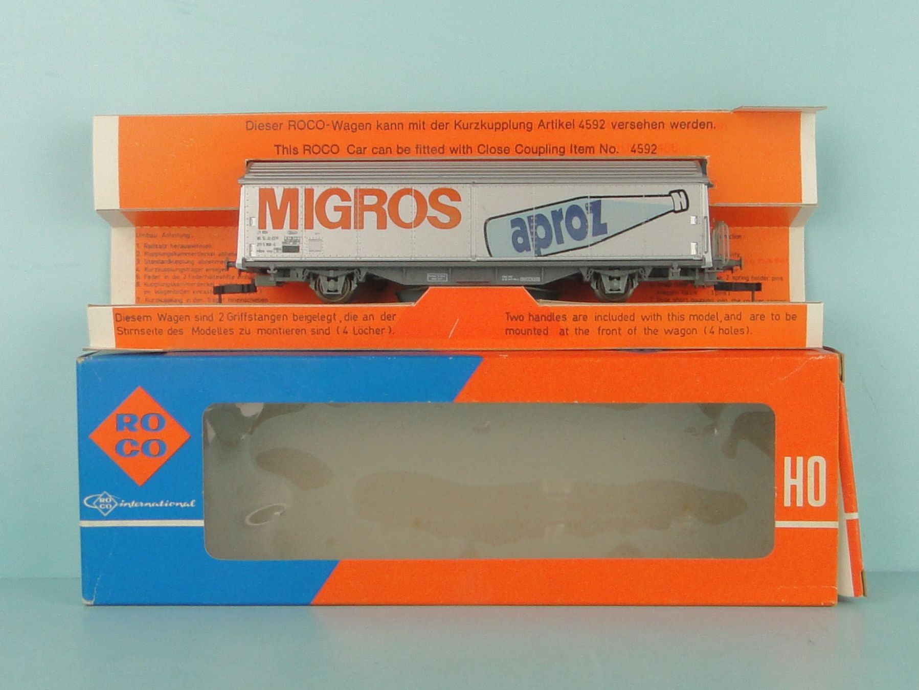 Roco Modelleisenbahnen: Roco 4340B Hbis Migros Aproz – Gebraucht aus Bülach von cann11 3
