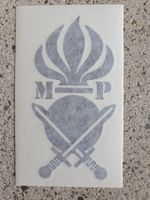 Aufkleber MP Grenadier Schwarz