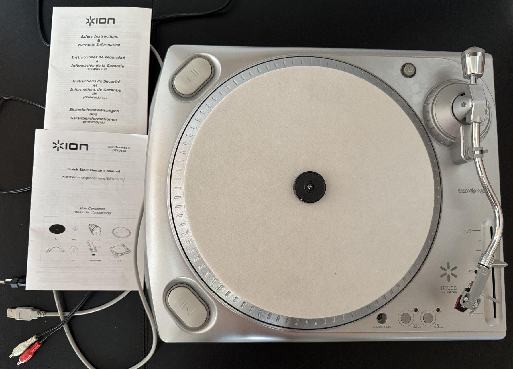 Tourne-disques: ION Plattenspieler ITTUSB – Neuf (Voir description) à Diepoldsau par preisparadies-ch 3