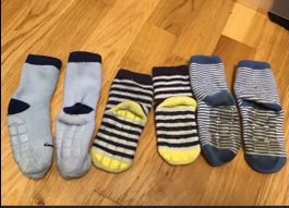 Kinder Socken, ABS, 3 Paar, Grösse 23-26, Herbst/Winter