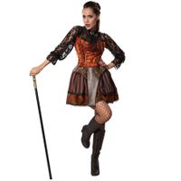 Frauenkostüm Steampunk Gräfin - L