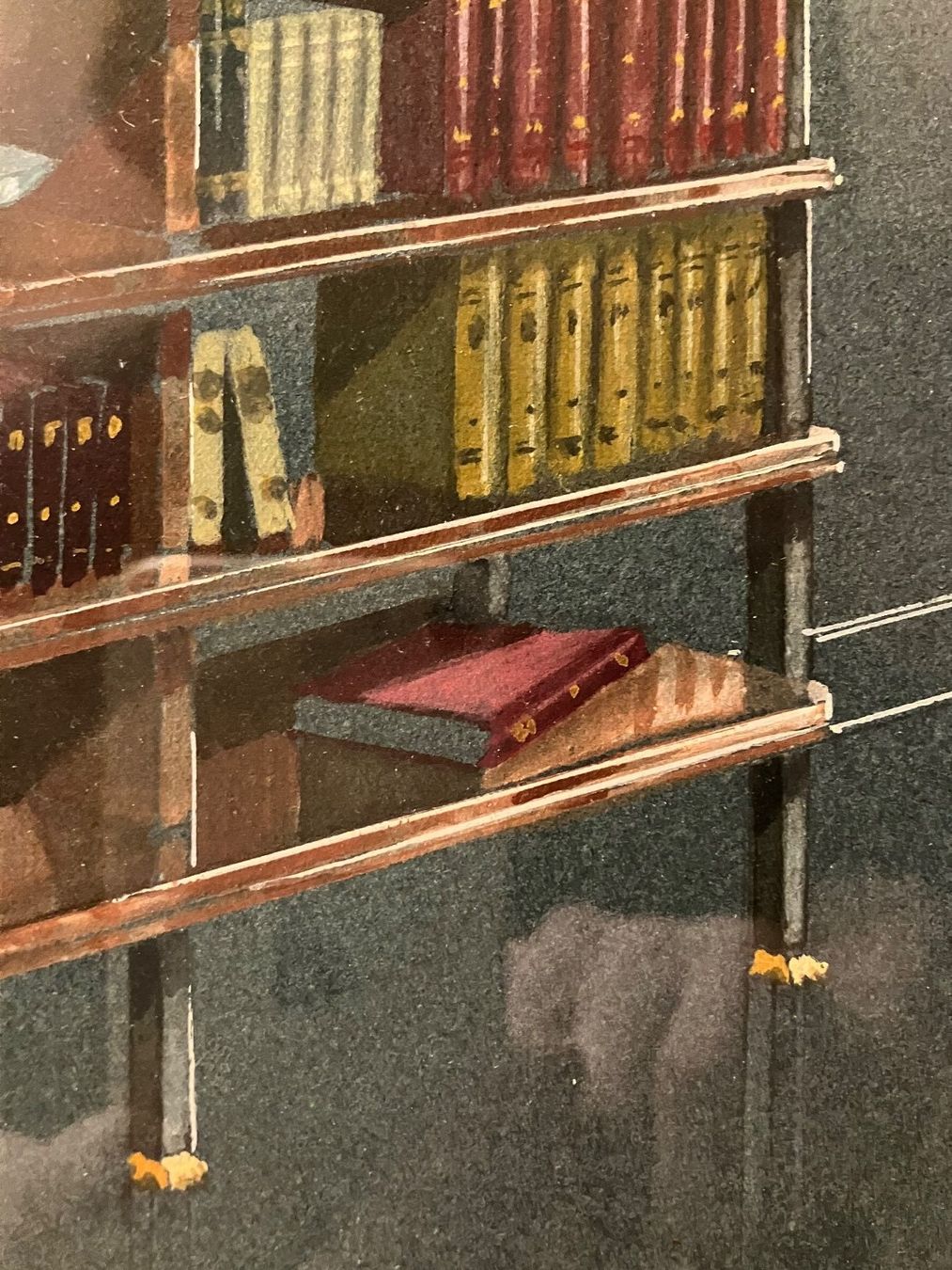 Foto & Immagini: Interieur Gouache Aquarell André Roy – Usato da Zürich venduto da Byron 8