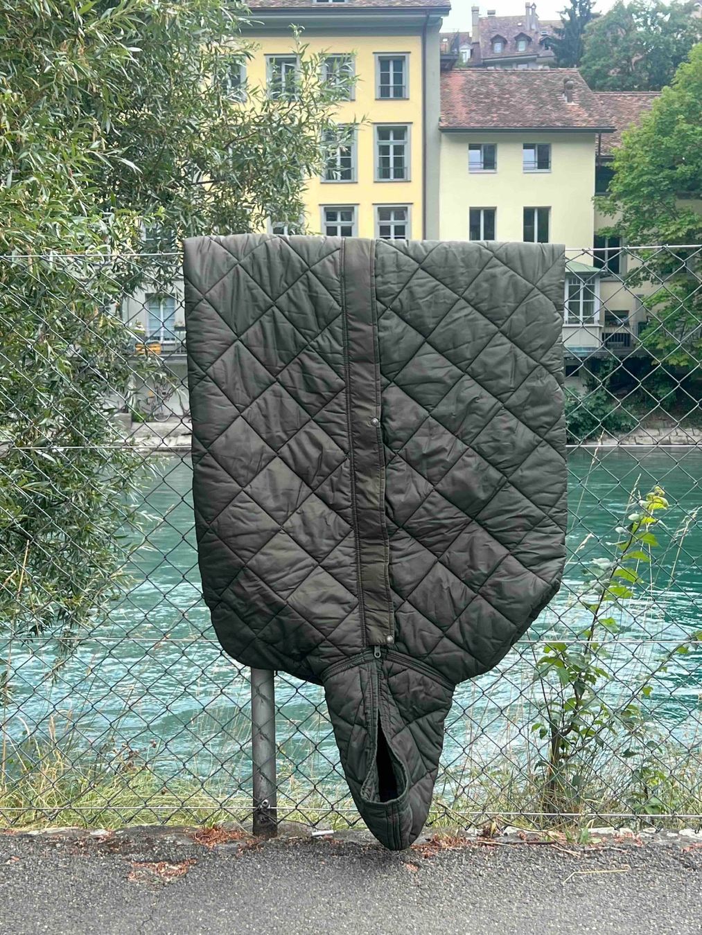 Schweizer Armee Sacchi a pelo: Schlafsack - Militàr – Usato da Bern venduto da border-crossing