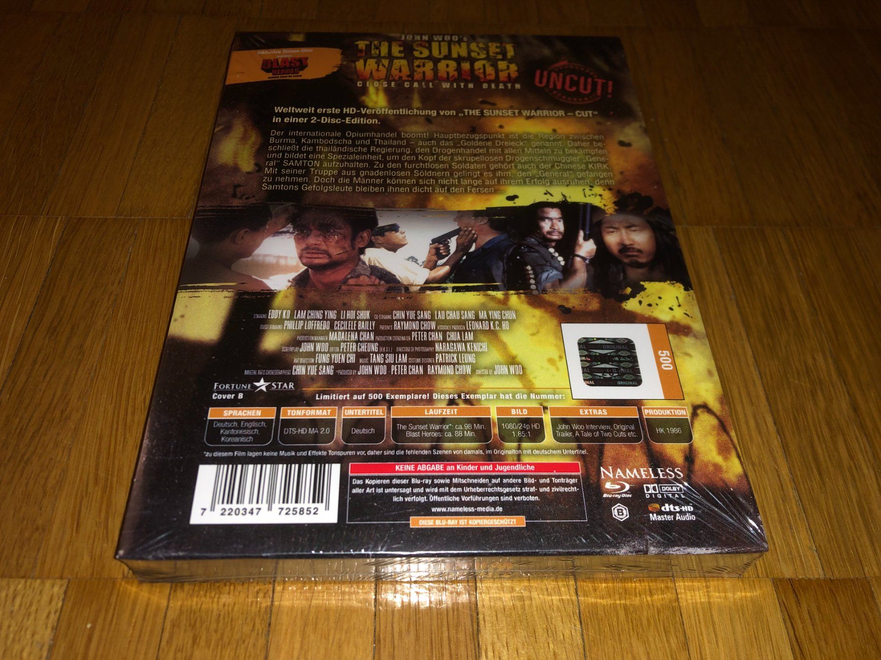 Tous les DVDs: The Sunset Warrior - MEDIABOOK - B - UNCUT – Neuf avec emballage d'origine à Basel par havsok 1