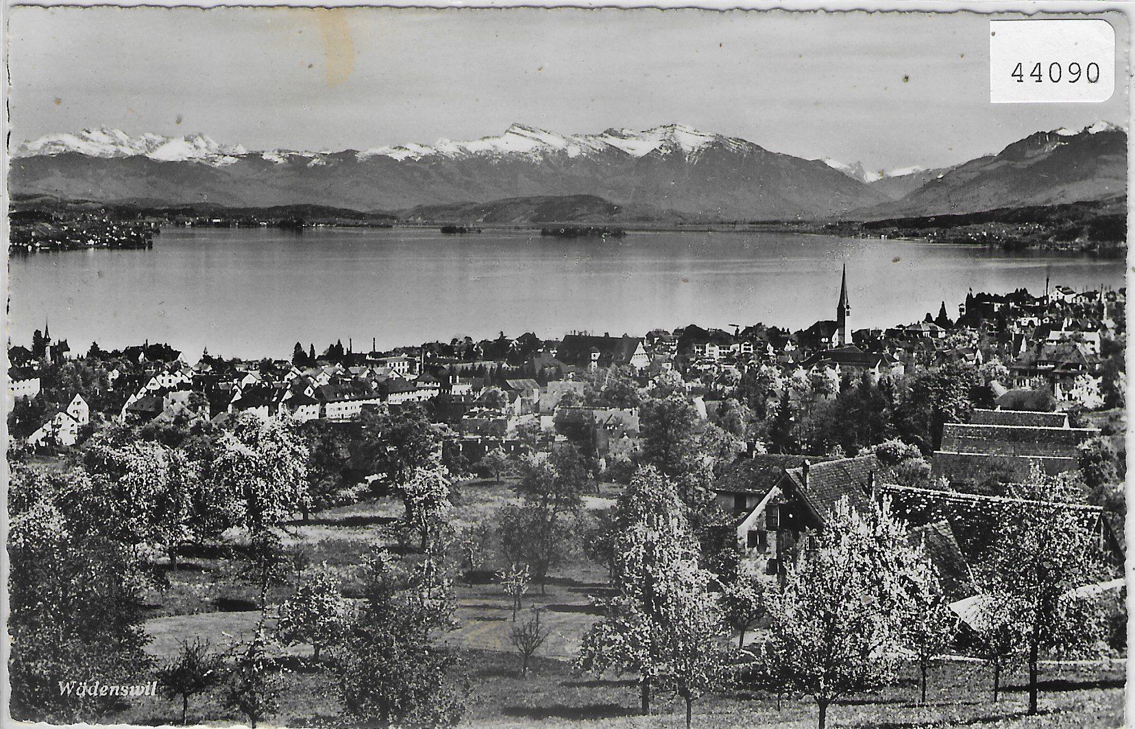 Cartoline postali: Wädenswil - Generalansicht – Usato da Ettingen venduto da Kartenplanet