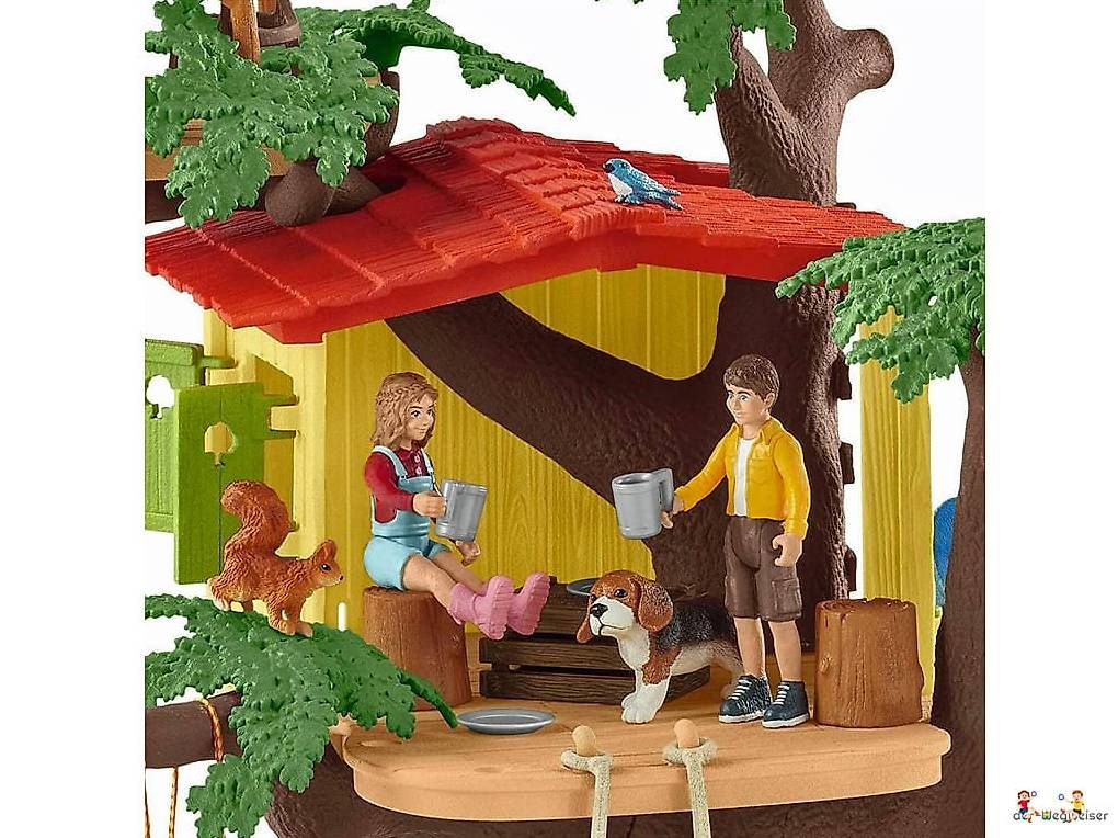 Schleich Giocattoli: Schleich Abenteuer Baumhaus (42408) – Nuovo e nell'imballaggio originale da Birsfelden venduto da der-Wegweiser 2