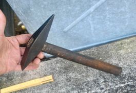 alter SPITZHAMMER made in Switzerland Länge  32cm