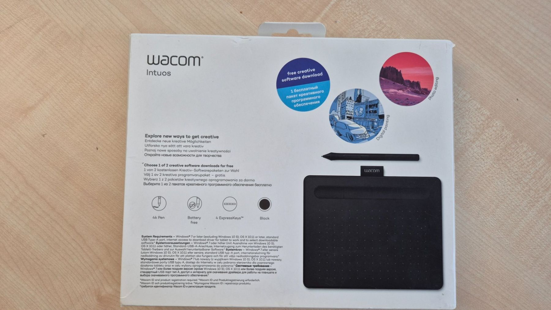 Wacom Tablet PC: Zeichnungstablett WACOM Intuos – Neu und originalverpackt aus Pratteln von petercairoli 2