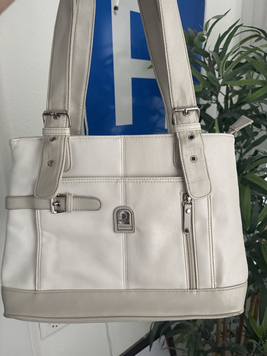 Borse: weisse Handtasche von Phoenix  – Usato da Ostermundigen venduto da emily.to 2