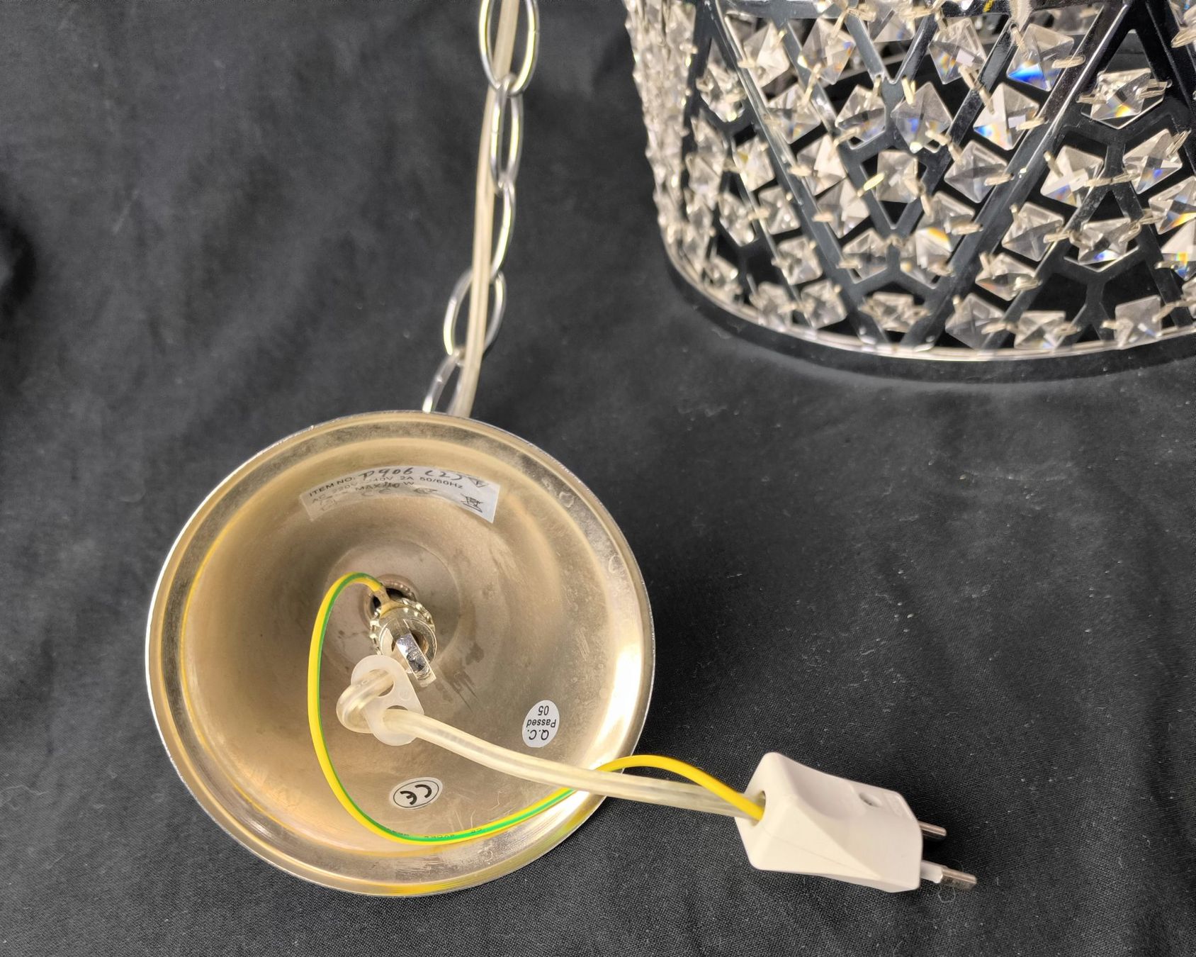 Lampes: Grosser Kristall - Hängeleuchte , 73 cm – D'occasion à Rüti ZH par Restwert_Rueti_ZH 4