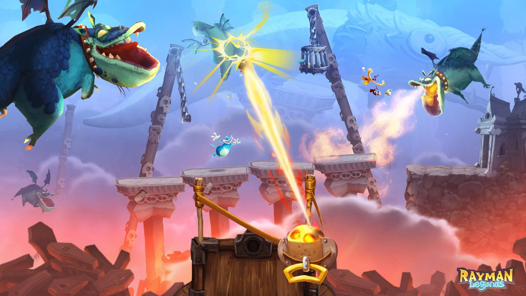 Nintendo Giochi: Rayman Legends Rocke die Party  Wii U – Usato da Schüpfheim venduto da Games_Spielkonsolen 9