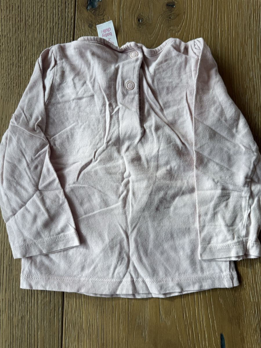 C&A Pullover & Sweatshirts: Herziger Pullover mit Spitzen-Applikation in Grösse 68/74 – Gebraucht aus Pragg-Jenaz von gobrist 2