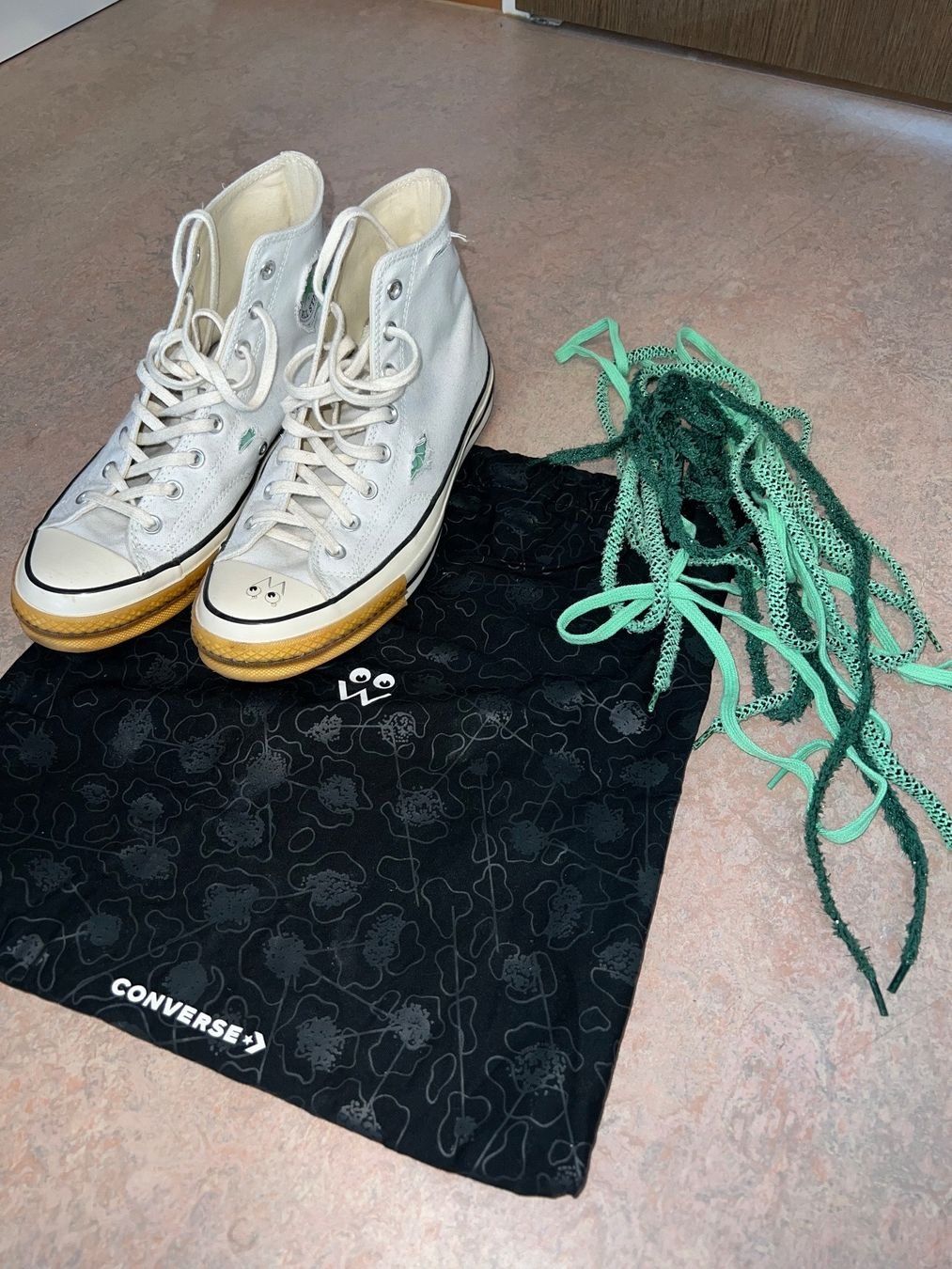 Converse Scarpe da uomo: Converse Dr. Woo x Chuck 70 'White' – Usato da Langnau im Emmental venduto da Ad-Hardy 1