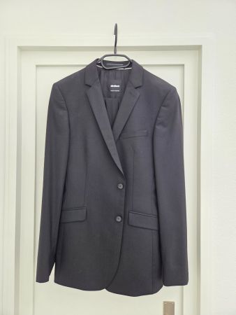 Strellson Anzug komplett Herren Gr. 90/94 – schwarz