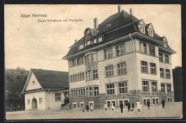 Säge Herisau, Neues Schulhaus mit Turnh
