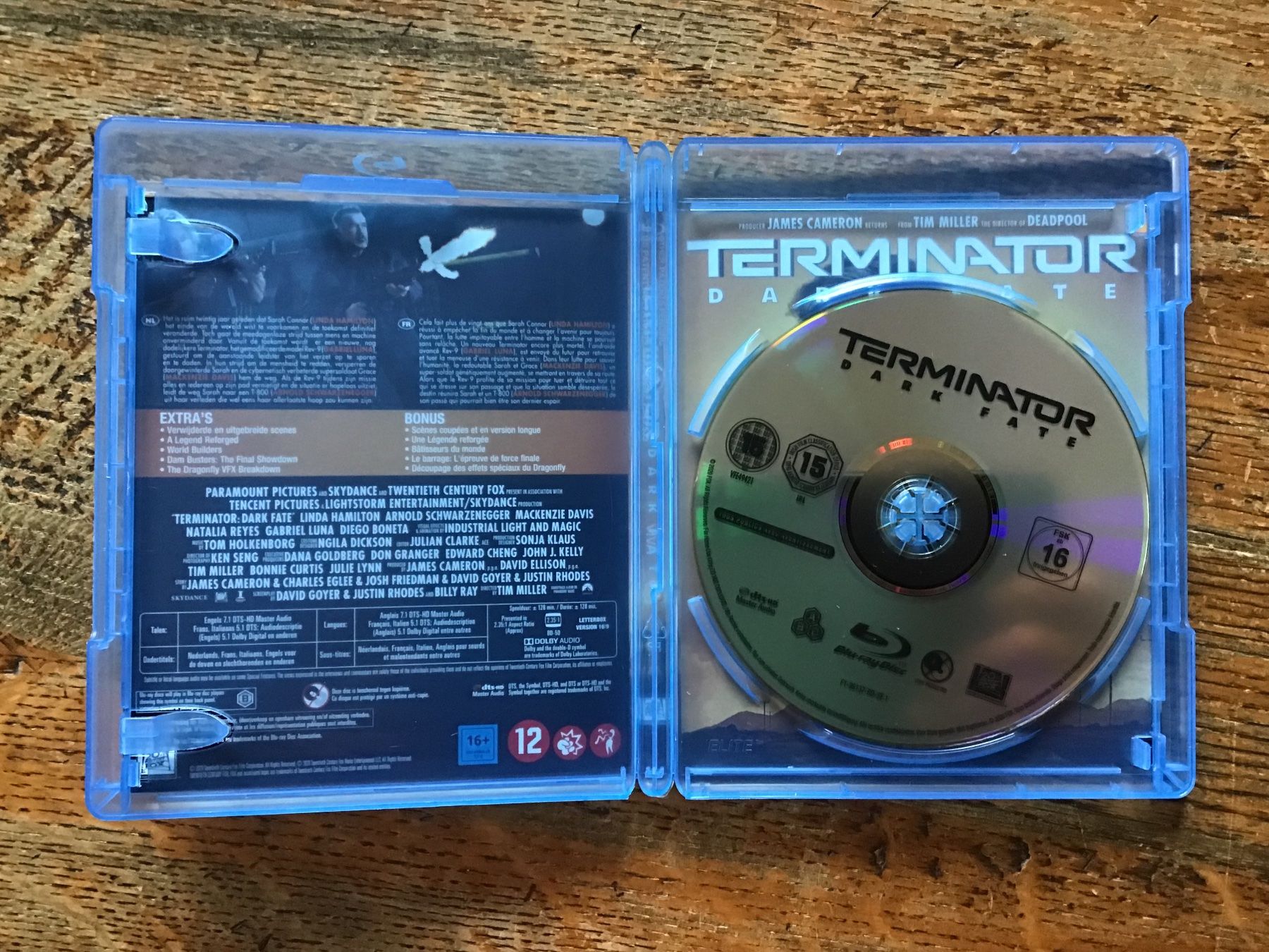 Tutti i DVDs: Blu-ray DVD Terminator Dark Fate – Usato da Fully venduto da Ruby97 1