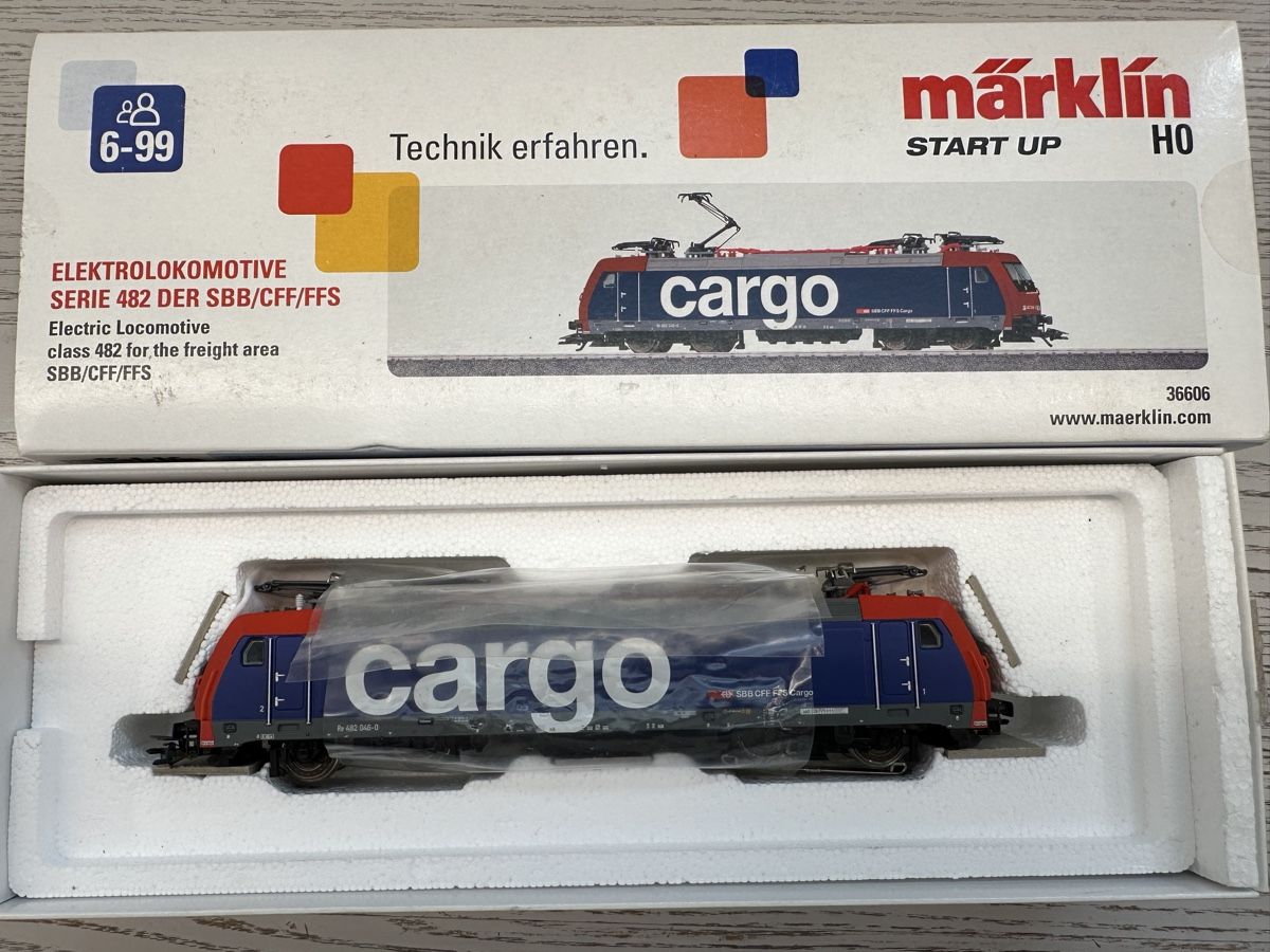 Märklin Modellini di ferrovie: Märklin 36606 SBB Serie 482 digital – Usato da Lupsingen venduto da New-Haven 7