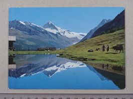 Lac d'Arbey sur Evolène, Dent Blanche, Poststempel Ovronnaz