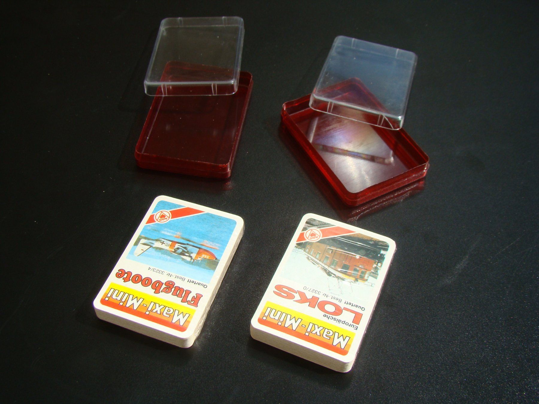 Giochi: 2 ASS Mini Quartett Loks Flugboote verschweisst neu rar – Nuovo e nell'imballaggio originale da Walzenhausen venduto da Vanquish711 7