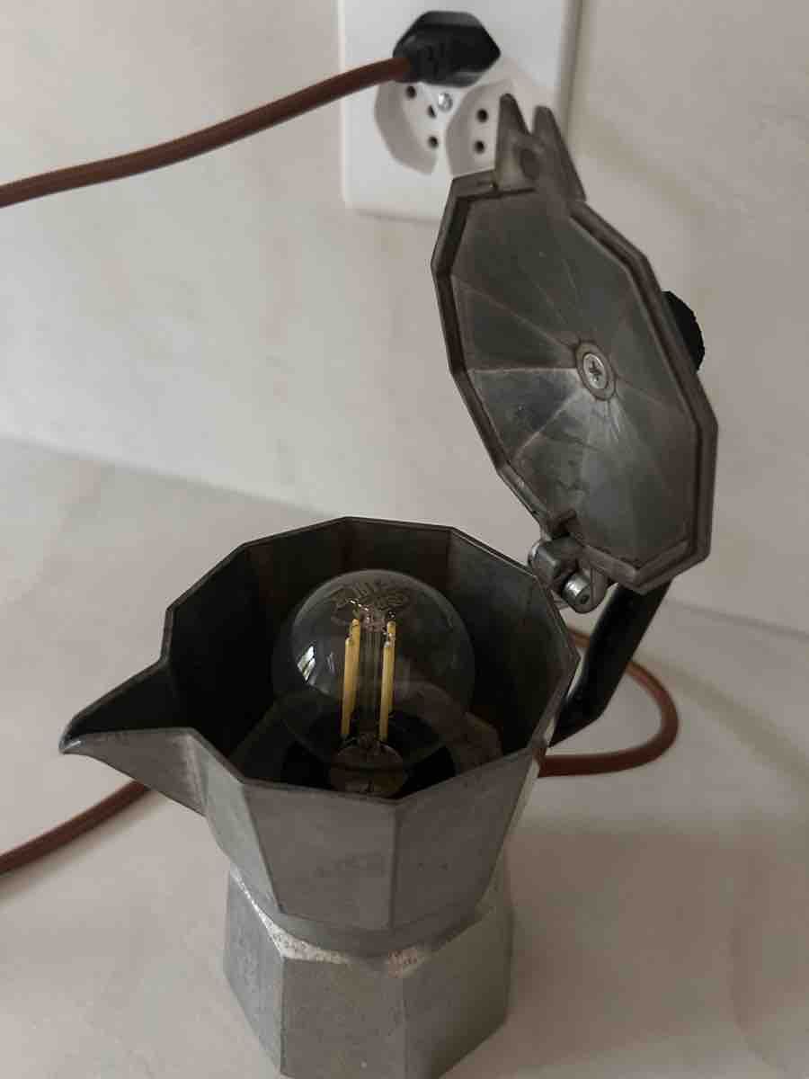 Lampen: Bialetti Lampe umgebaut – Gebraucht aus Biel/Bienne von DonCorleone77 6
