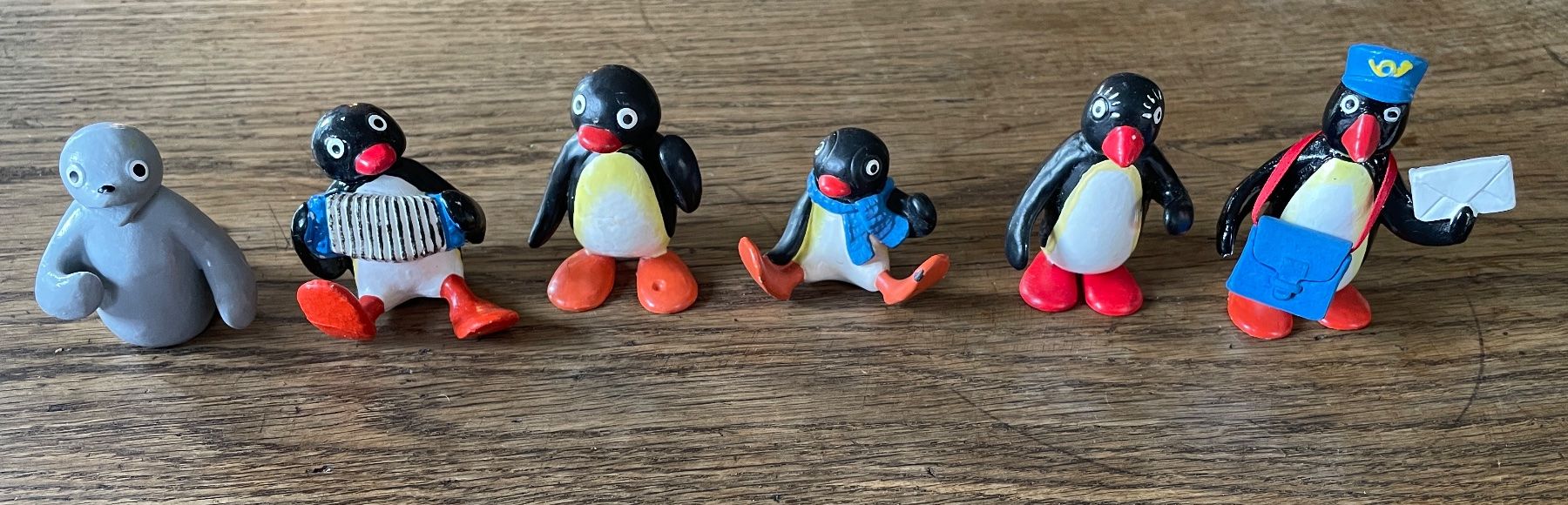 Spielzeuge: Pingu Figuren: 6 Stück – Gebraucht aus Gümligen von soleil149