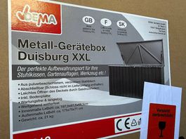 Gartenbox XXL LxBxH: 167,5 x 67 x 68 cm - originalverpackt