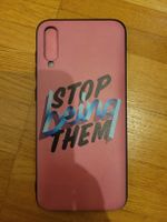 Coque Samsung A70 rose "Stop Being Them"  - Daniel Ricciardo
