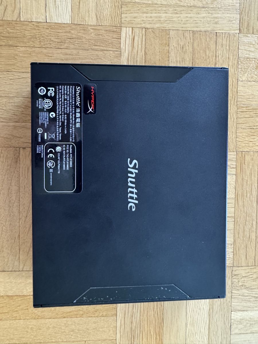 PC: Shuttle DS57U Mini PC Intel Celeron 3205U, 16GB RAM, 256GB – Usato da Zürich venduto da tako5din 1
