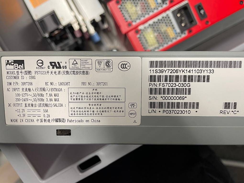 PCs: 2× IBM 675W Hot-Swap Netzteil  39Y7206 ACBel FS7023) – Gebraucht aus Gipf-Oberfrick von sandra.hartmann