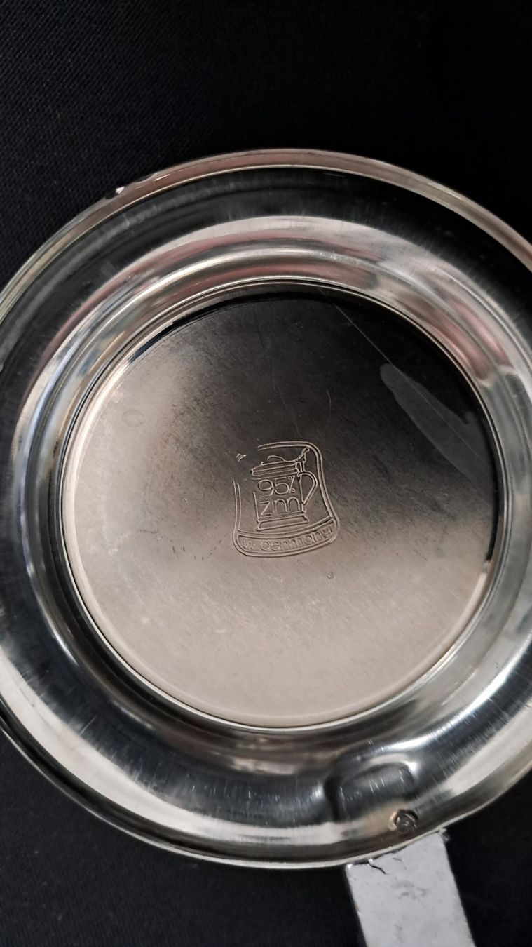 Feldschlösschen Gläser: 3 Bierkrüge Glas Zinn Deckel – Gebraucht aus Deitingen von Soya1 4