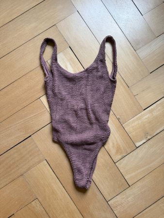 OYSHO - Monokini Badeanzug braun M