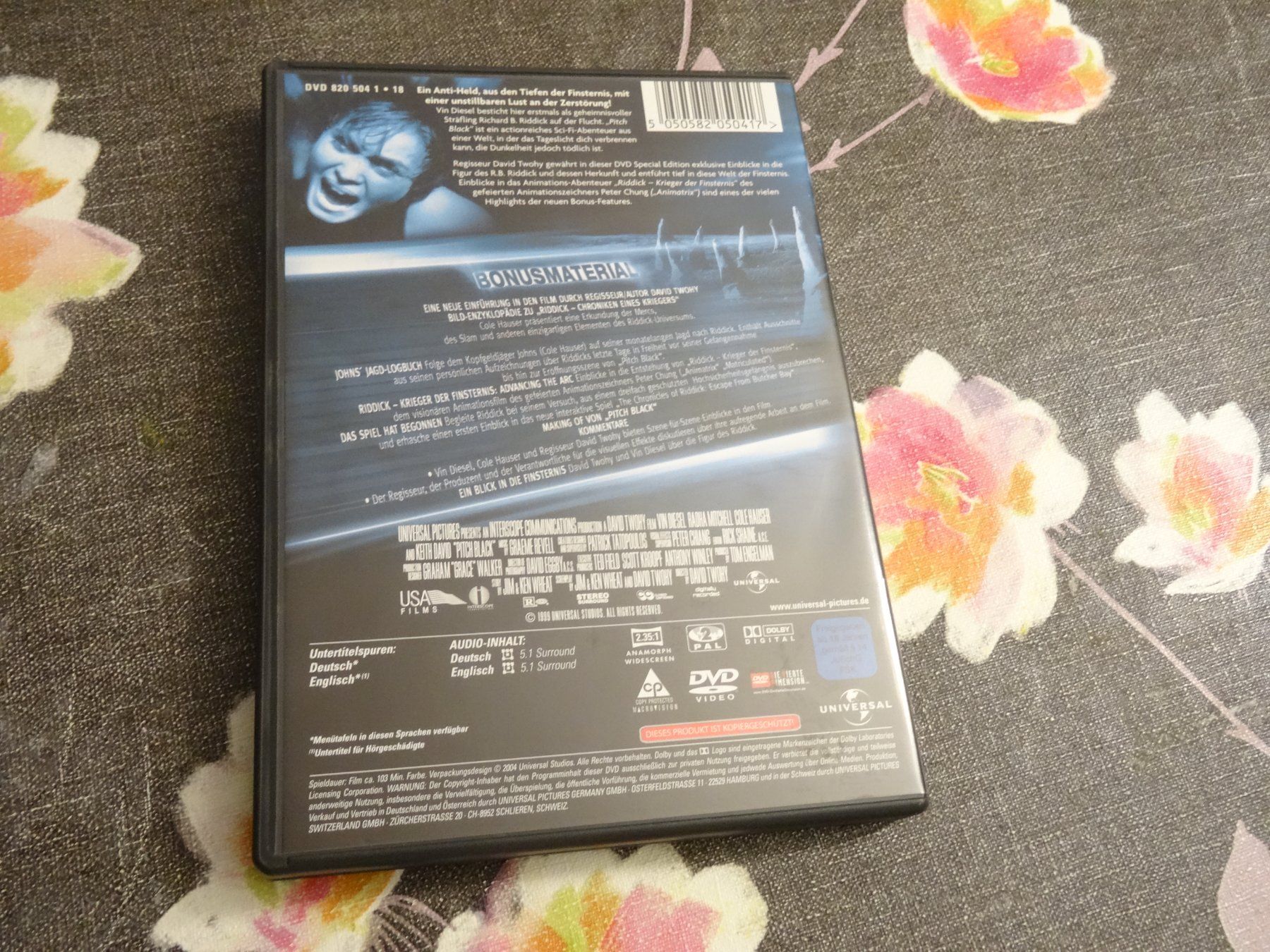 Tutti i DVDs: Pitch Black DVD – Usato da Olten venduto da Disc-Verkauf 2