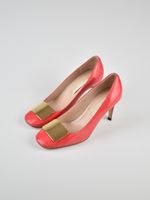 Bongenie Grieder Lackpumps Gr.37, koralle